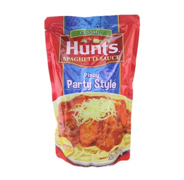 Hunts Classic Spaghetti Sauce Pinoy Party Style, 1 Kg, Pack Of 12